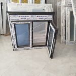 Fenêtre koskoo gris double vitrage
